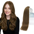 Sunny Hair Human Hair Tape in Extensions, Cool Brown Tape in Hair Extensions Human Hair 20 inch Straight Remy Tape in Human Hair Extensions 20Pcs 50g