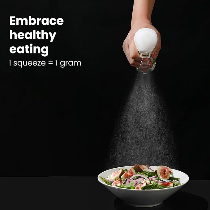 Mistifi oil spray PET bottle 200ml Upgraded Version.Fine Mist Spray Bottle for Air Fryer, Olive Oil, Avocado Oil, Healthy Nonstick Frying, Commercial & Home Kitchen Use　(PS601-200ml 2Pc)