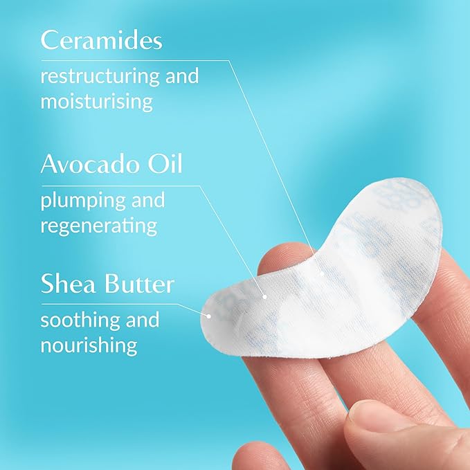 Talika Eye Therapy Patch - Instant Smoothing Patches - Mask For Dark Circles Puffiness & Tired Eyes - 6 Refills Reusable Under Eye Patches for Adults Skincare Eye Treatment