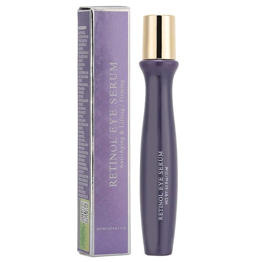 RollOn Eye Serum, Moisturizing Eye Serum AntiWrinkle Skin Lifting Firming Eye Serum for Anti Aging Skin Care with Dark Circles (01)