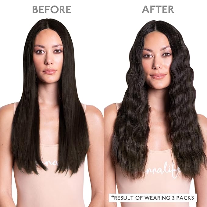 WENNALIFE Tape in Hair Extensions Human Hair, 20pcs 50g 18 inch Dark Brown Remy Hair Extensions for Women Tape Ins Straight Extensiones De Cabello Humano Skin Weft