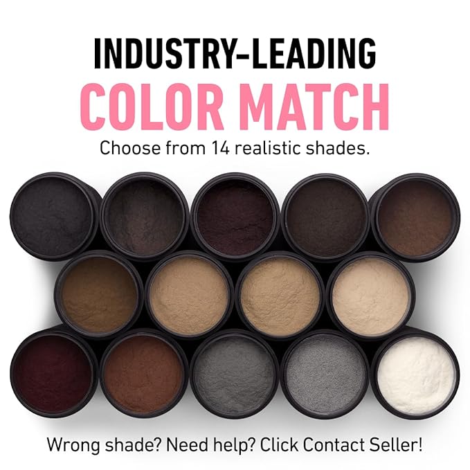 BOLDIFY Hair Fibers (56g) - Fill In Thinning and Fine Hair for an Instantly Fuller, Thicker Look - 14 Shades for Women & Men - Dark Brown