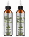 100% Natural Raw Batana Oil for Hair Growth, Dr Sebi Hair Growth Oil From Honduras, Thicker & Stronger Hair, Prevents Hair Loss, Eliminates Split Ends 4.23 Fl Oz (Pack of 2)