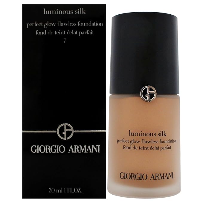 Luminous Silk Foundation - 7 Medium to Tan-Peach by Giorgio Armani for Women - 1 oz Foundation