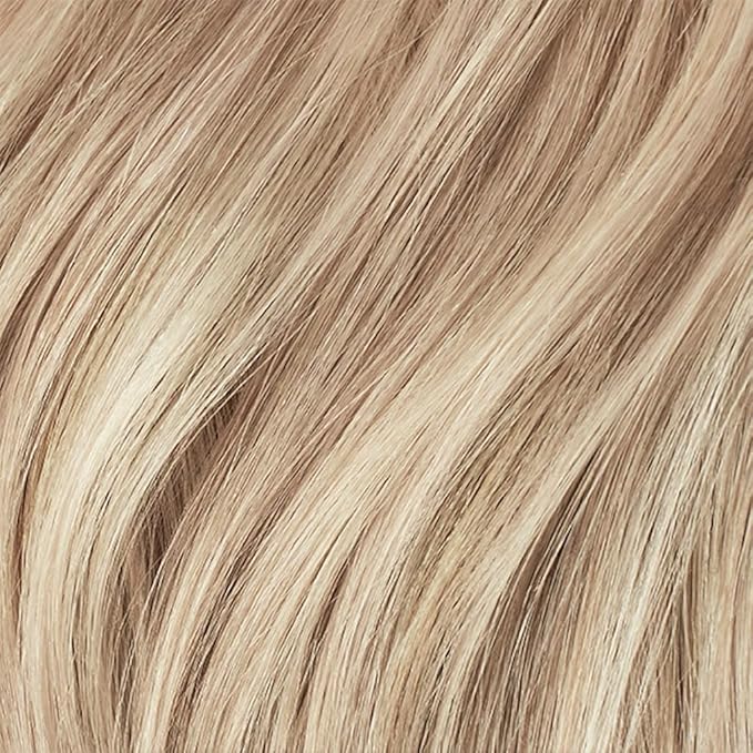 Luxy 100% Remy Human Hair – Halo Clip-In Hair Extensions –Natural Looking Volume & Length - One-Piece - Easy 5-Min Application 150 grams 12" Dimensional Beige Blonde