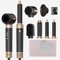 Blow Dryer Brush, 7 in 1 Hair Dryer Hot Air Brush 110,000 RPM with Negative Ion Hair Styler for Fast Drying Straightening Curling Voluming