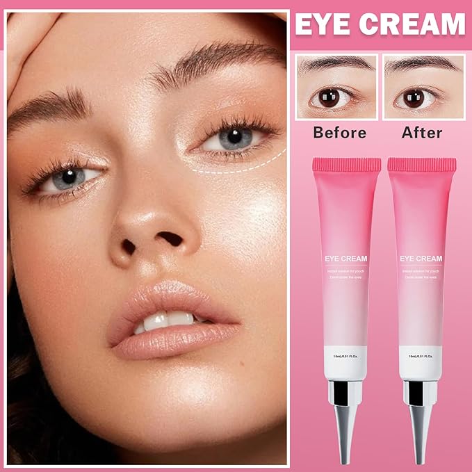 2PCS Under Eye Cream Lift Firm Skin Around the Eyes