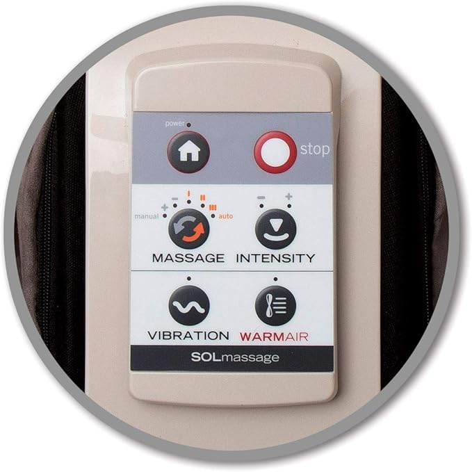 Human Touch Reflex SOL Foot & Calf Massager w/Heat - Plantar Fasciitis Relief + Circulation + Shiatsu Deep Kneading + Vibrating for Stress + Compression - Adjustable for Women and Men up to Size 12