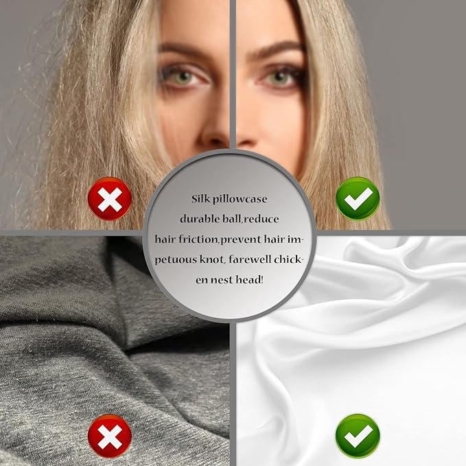 Silk Body Pillowcase Mulberry Silk Pillow Cases with Zipper Soft Breathable Smooth Cooling 20x54 inches Pillowcase for Sleep (White,20"X 54",1Pcs)