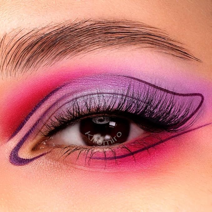 False Lashes Natural Look Faux Mink Eyelashes Wispy Fox Eye Lashes That Look Like Extensions 3D Mink Lashes Natural Strip Lashes Pack 7 Pairs