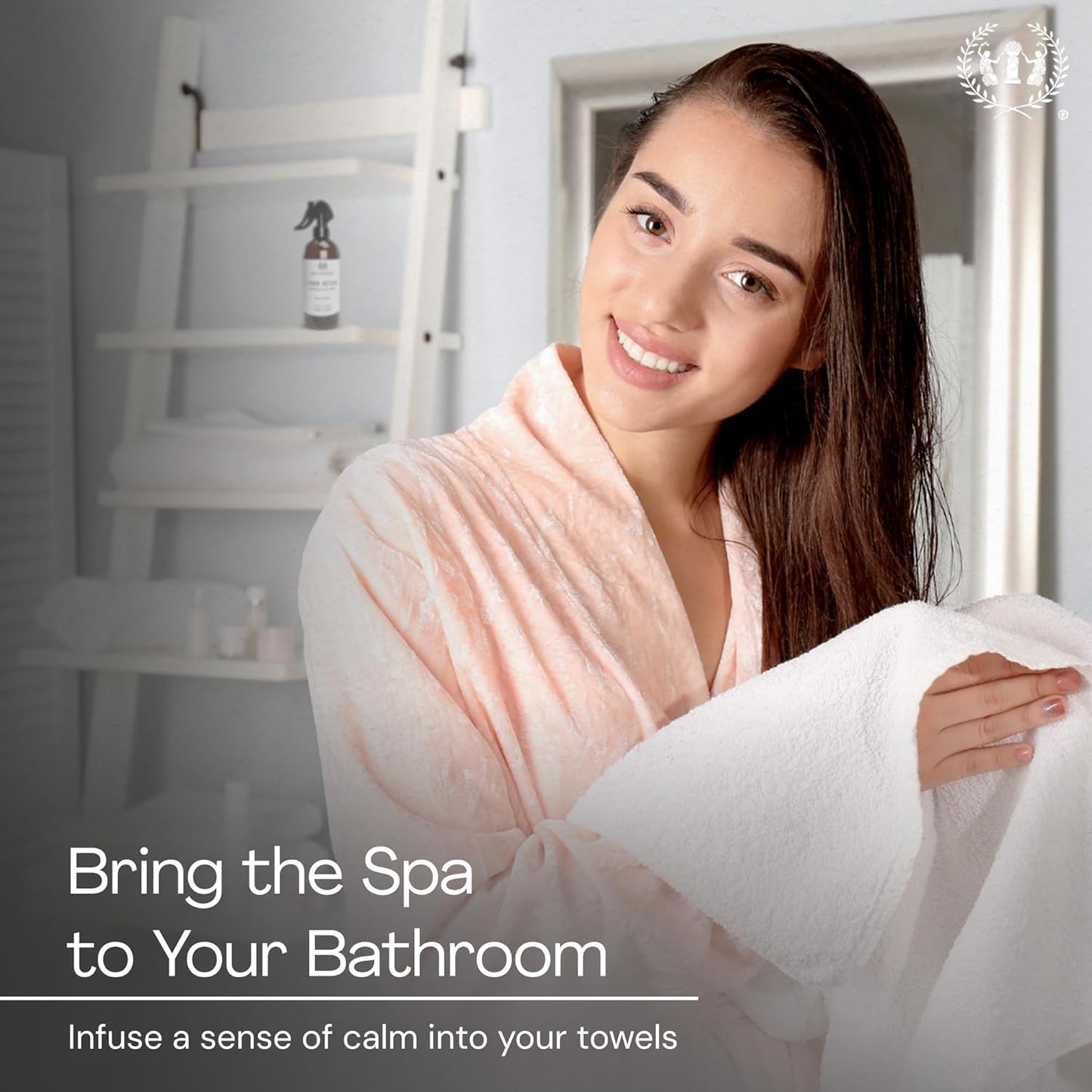 Muse Apothecary Linen Ritual - Aromatic, Soothing, and Relaxing Linen Mist, Laundry and Fabric Spray - Infused with Aromatherapy Essential Oils - 8 oz, Amber Cashmere