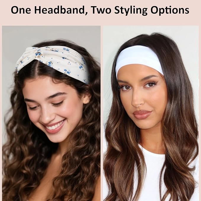 TERSE Headbands for Women Non Slip: Twist Head Bands for Women's Hair Trendy Fashion Hair Bands