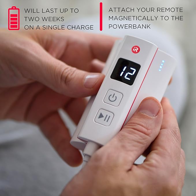 iRestore Essential Laser Hair Growth System + Rechargeable Battery Pack - FDA Cleared Hair Regrowth for Men & Women with Thinning Hair