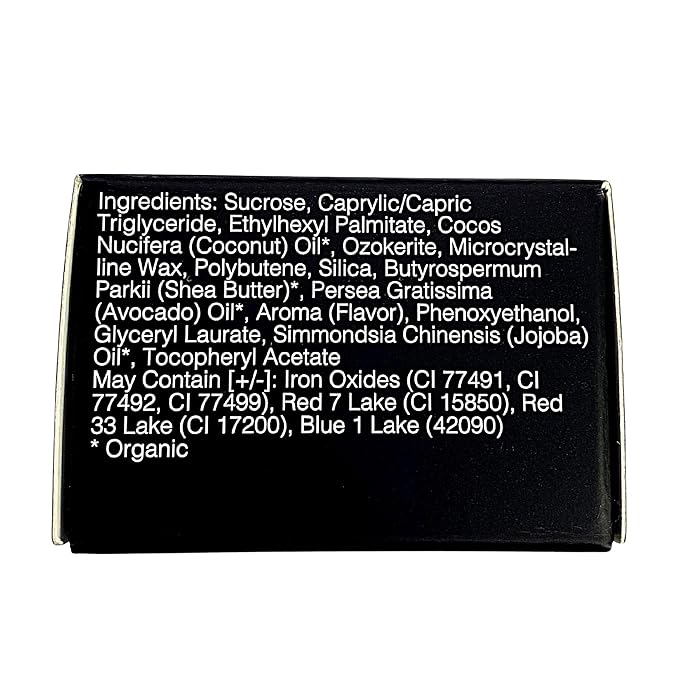 Organic Lip Scrub - Enriched with Organic Coconut Oil, Shea Butter, Avocado Oil, Jojoba Oil, and Vitamin E, Exfoliates and Hydrates Dry or Chapped Lips, Made in Canada, 70g