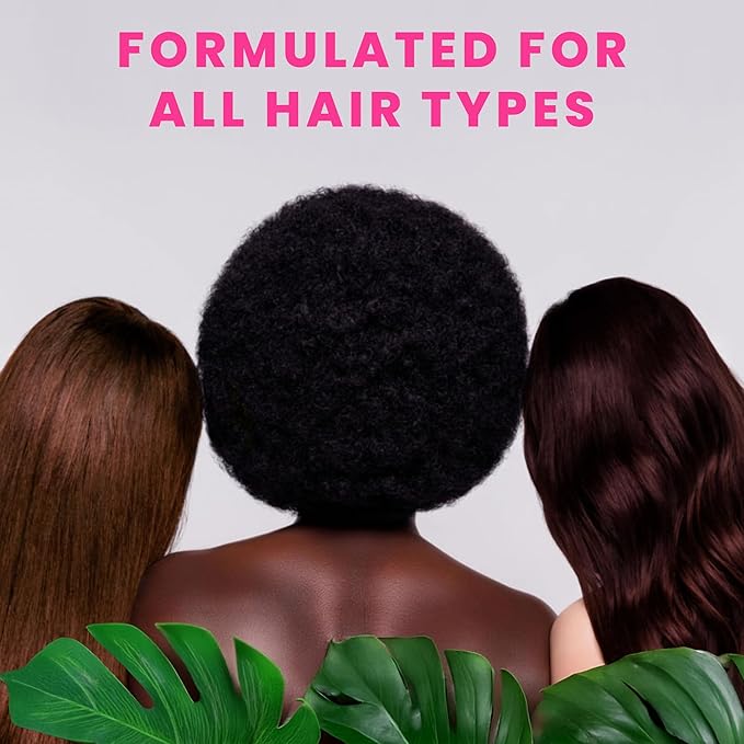 HUSSELL Hair Serum Bali Secret - no Rinse with Argan Macadamia & Avocado Oils - Vitamins A, E, Pro B5 - Conditioner for Women & Men - Travel-Size