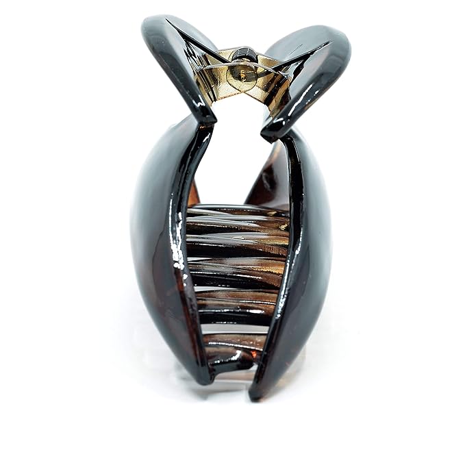 Camila Paris CP2615 French Hair Clip for Women with Thick or Long Curly Wavy Hair, Claw Clips Jaw, Durable Styling Big Claw for Thick Hairs, Strong Hold No Slip Grip, Made in France