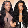 Arabella Hair 13x6 Lace Front Wigs Human Hair 210% Density Glueless Wig Human Hair 100% Body Wave Human Hair Wigs 12A Pre Plucked Pre-Bleached Pre-Cut Glueless Wig (30inch,13x6 body wave)