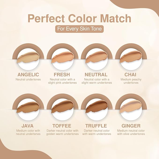 Frankie Rose Cosmetics Our Lil’ Secret Concealer – Sweat-Proof & Matte Under Eye Concealer, Long Lasting Concealer Full Coverage For Fine Lines, Dark Circles & Hide Imperfections - Neutral