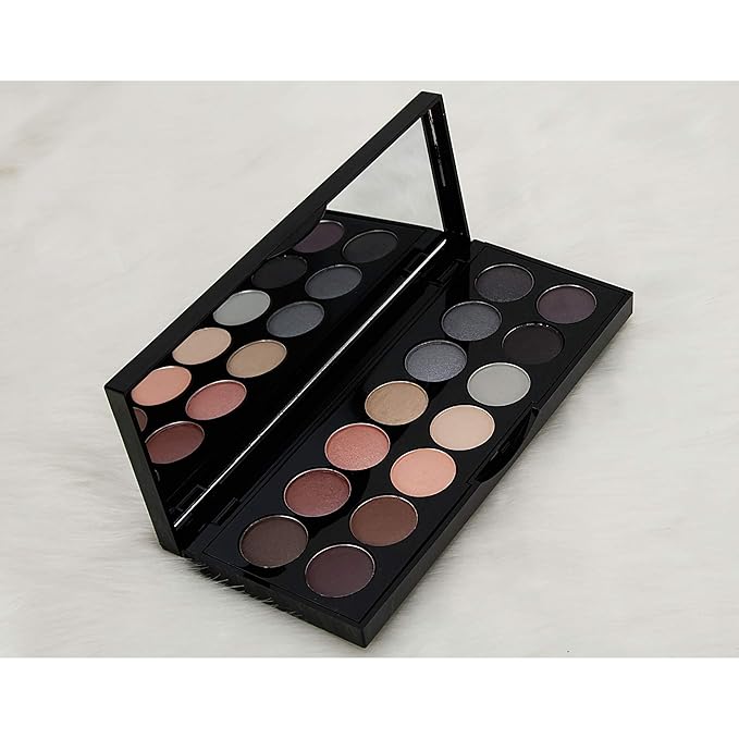 Rose Gold Bownot 14pcs Makeup Gift Set Kit Palette Train Case Eyeshadow With Mirror - Vmp1417