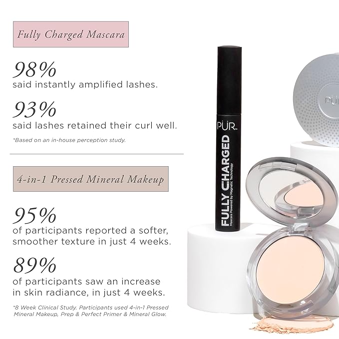 PÜR Beauty Multitasking Essentials Best Sellers Kit, Everyday Look Deluxe Kit, Condition & Moisturize Skin, Cruelty Free, Linen