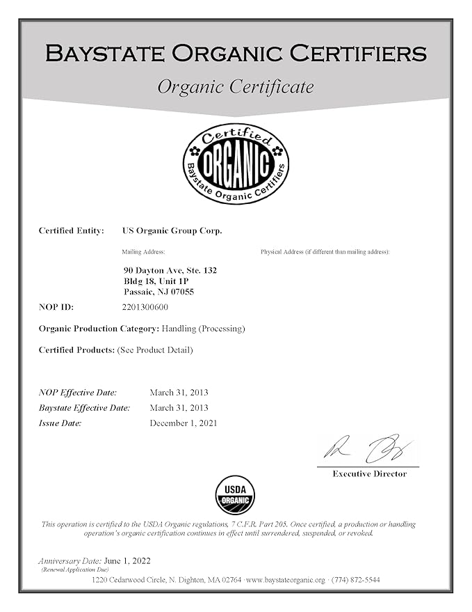 US Organic Rosemary Essential Oil – USDA Certified, 100% Pure, 10ml