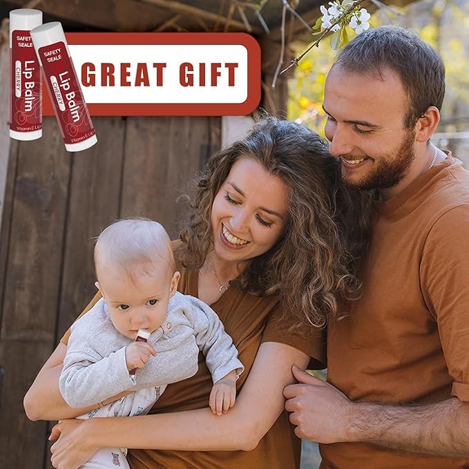 98 Pack Natural Lip Balm Bulk with Vitamin E and Coconut Oil - Moisturizing, Soothing, and Repairing Dry and Chapped Lips - 14 Flavors - Non-GMO