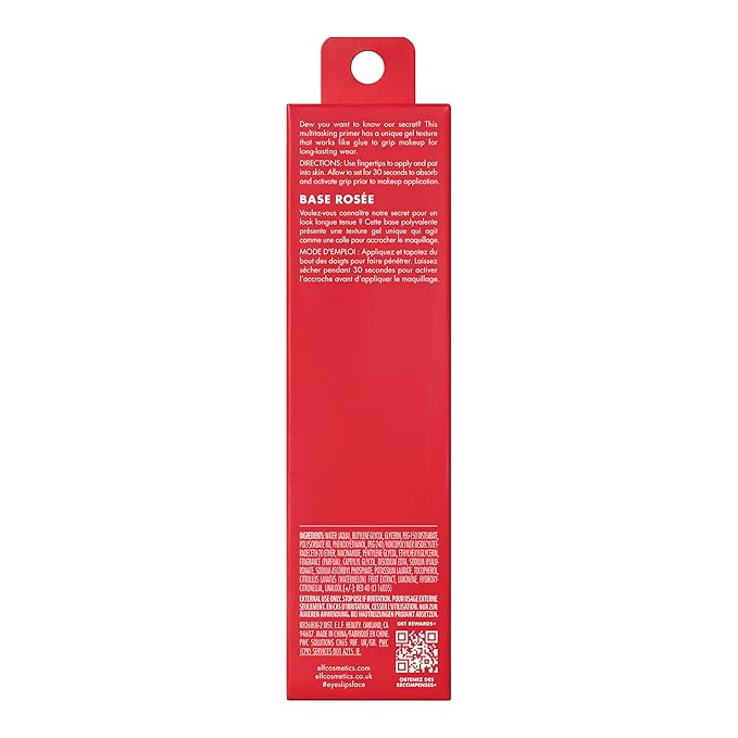 e.l.f. Jelly Pop Dew Primer, Limited Edition Translucent Face Primer For Moisturizing & Smoothing Skin & Gripping Makeup, Vegan & Cruelty-Free