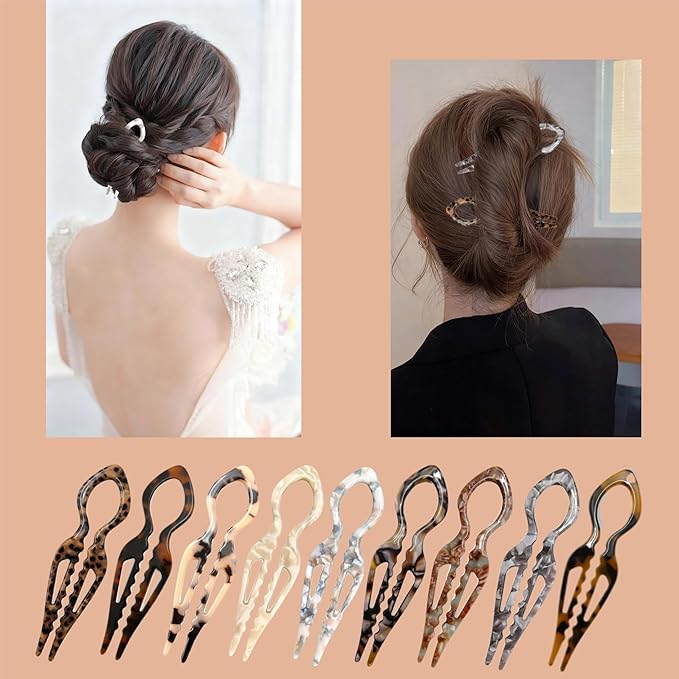 5Pc Prestige Hair Pins,French Hair Pins for Women, Women Hair Accessories, Suitable for Thick Hair