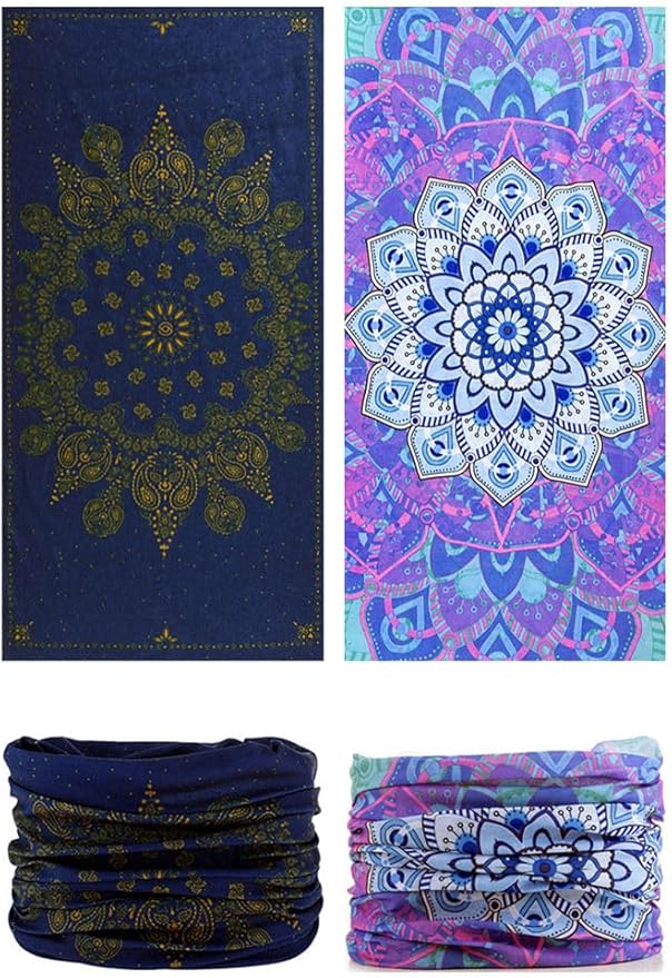 Head Wrap Headwear Headband Bandana Face Mask magic scarf for men & women