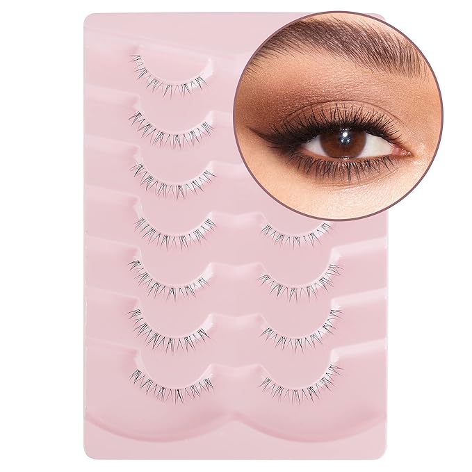 Eyelashes False Bottom Lashes Lower Lashes Fake Bottom Eyelashes 7 Pairs R-2