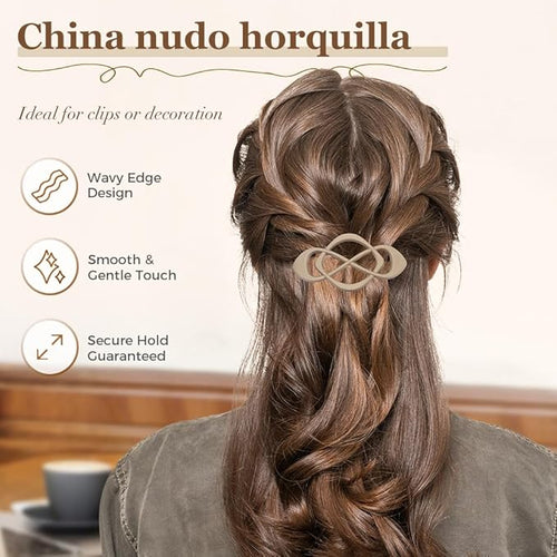 4 Pack Vintage French Barrette Hair Clips, 2025 New Hair Accessories for Women, Strong Hold No Slip Styling (Style C)