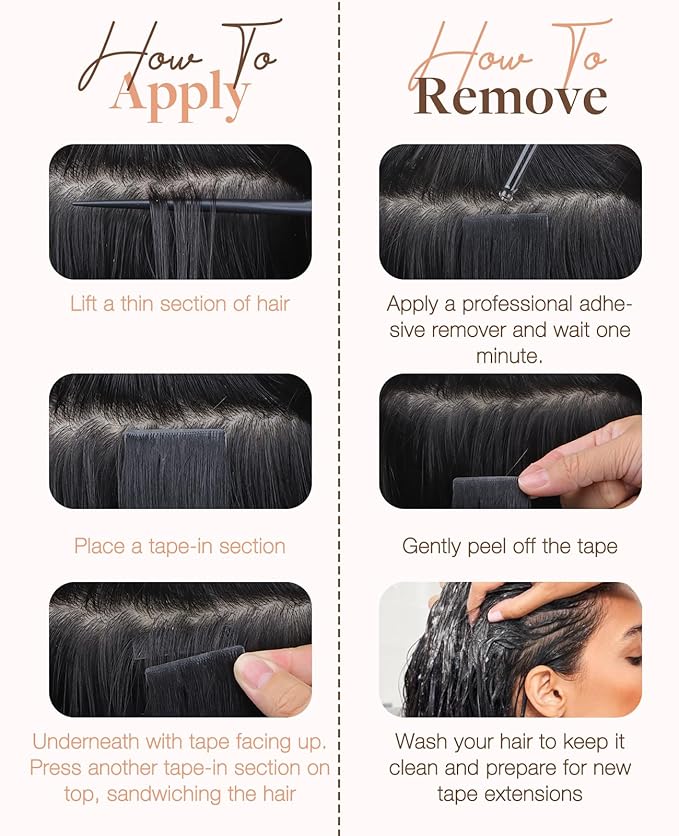 GOO GOO Invisi Edge Tape in Hair Extensions Human Hair, 2 Dark Brown 20pcs injected with 20pcs classical tape ins, 20inch 100g, Virgin Remy Hair, Natural Look