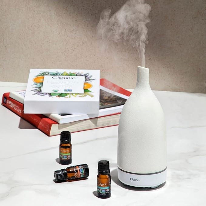 Cliganic Organic Citronella Essential Oil - 100% Pure Natural for Aromatherapy Diffuser | Non-GMO Verified (Packaging May Vary)