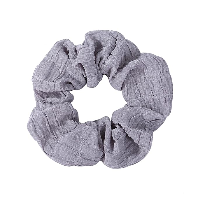 Chiffon Bandana Scrunchies for Women - 6PCS Hair Ties and Accessories