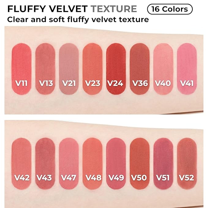 BBIA Last Velvet Tint NEW - Soft Creamy Matte Finish Lip Stain, Blur Effect & Velvety Texture, Long-Lasting, High Pigment, Non-Drying, Vegan, Korean Lip Makeup (V13 SERIOUS BOSS, Pack of 1)
