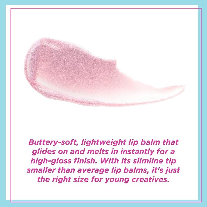 Petite 'n Pretty Makeup Set for Kids (Dream in Pink) - Makeup for Tweens & Teens - Featherlight Clear Mascara and Brow Gel, Multi Stick for Eyes & Cheeks, Lip Balm, Made in the USA