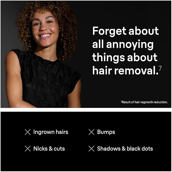 Braun IPL at Home Laser Hair Removal for Women and Men, Silk Expert Pro 5 PL5137 with Venus Swirl Razor, Permanent Visible Hair Reduction in Hair Regrowth for Body & Face, Corded, PL5137
