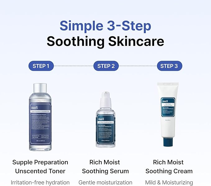 [KLAIRS] Supple Preparation Unscented Toner 6.08 fl oz, Lightweight, Essential Oil-Free, Alcohol Free, Packaging Changed