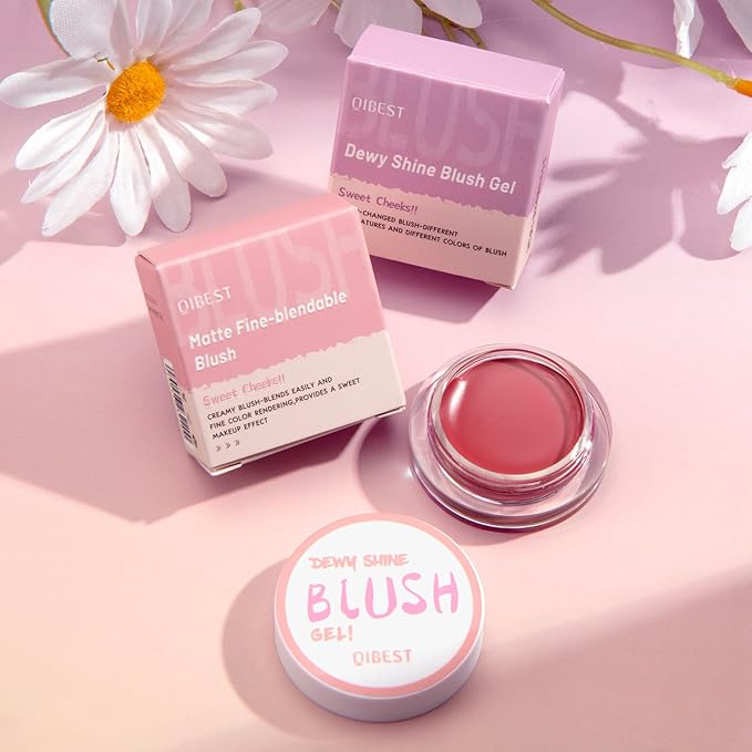 Warm Change Blush Clear Color Change Moisturizing Natural Nude Long-lasting All-Day Face Enhancing Makeup Color,