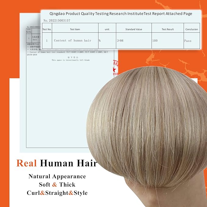 Full Shine Tape in Hair Extensions Human Hair Color 18 Ash Blonde Highlight 613 Blonde Invisible 22Inch Seamless Tape in Extensions Double Sided Remy Human Hair 50Gram Glue in 20 Pcs for Short Natural