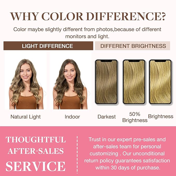 GOO GOO Clip in Hair Extensions Real Human Hair, Remy Human Hair Extensions Clip ins for Women, Natural Human Hair, 22inch 150g 7Pcs, 7 Bronde