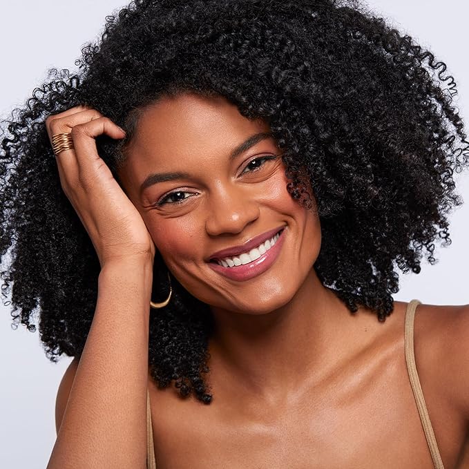 Saie Dew Blush - Lightweight Liquid Blush with a Blendable + Buildable Cream Finish - Dewy Cheek Tint with Doe Foot Wand Makeup Applicator - Bright Berry Blush - Dreamy (.40 oz)