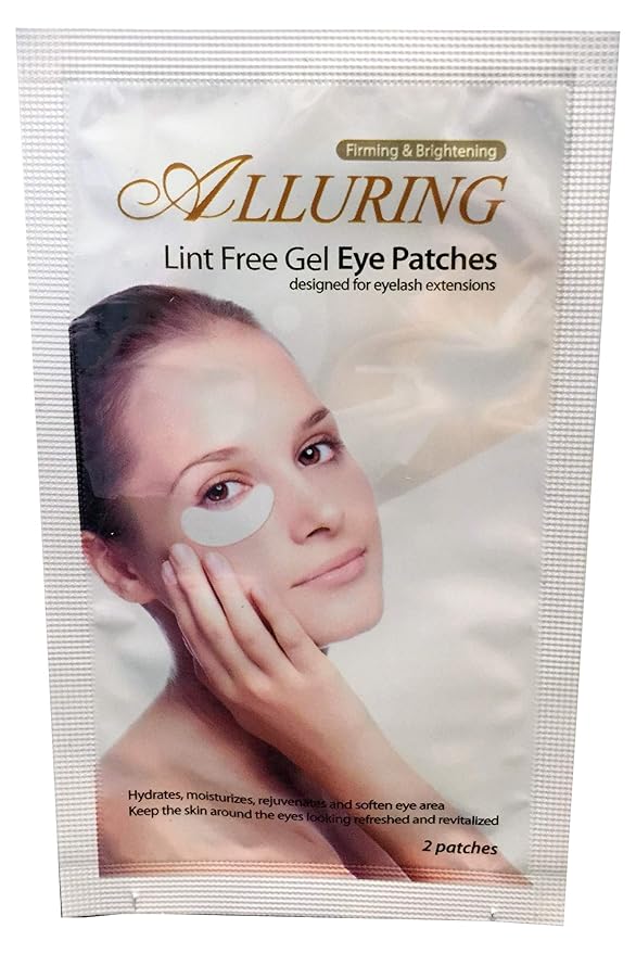 Eyelash Extensions Under Eye Anti-wrinkle Collagen Eye Pads Patches - CRESCENT SHAPE QTY 10