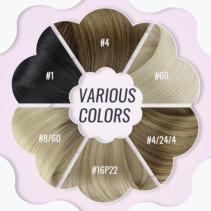 Fshine U Tip Remy Human Hair Extensions Highlighted Light Brown Mixed Platinum Blonde Pre Bonded Hair Extensions Real Human Hair 16 Inch Hot Fusion Nail Tip Hair Extensions For Women 50 Grams 1g/s