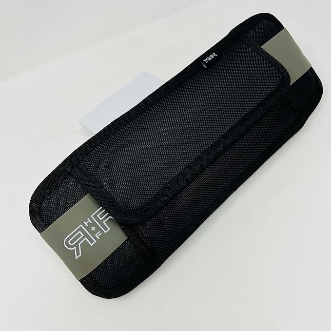 BADONKA Band Protective Sleeves for Booty Bands - Includes 3 Optional Fabric or Latex Resistance Loops - 3 Resistance Levels - Glute & Leg Workout Bands for Women & Men