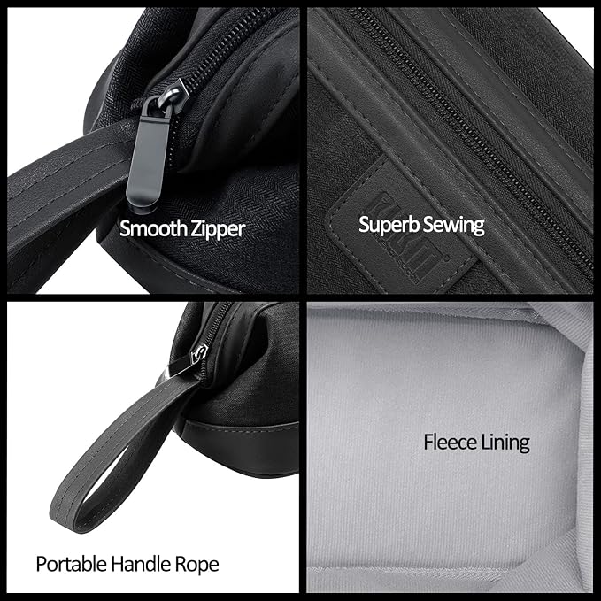 Portable Carrying Case for Dyson Airwrap Styler/Shark Flexstyle and Supersonic Hair Dryer - Waterproof, Anti-Scratch, Dustproof Organizer Storage Bag (Black)