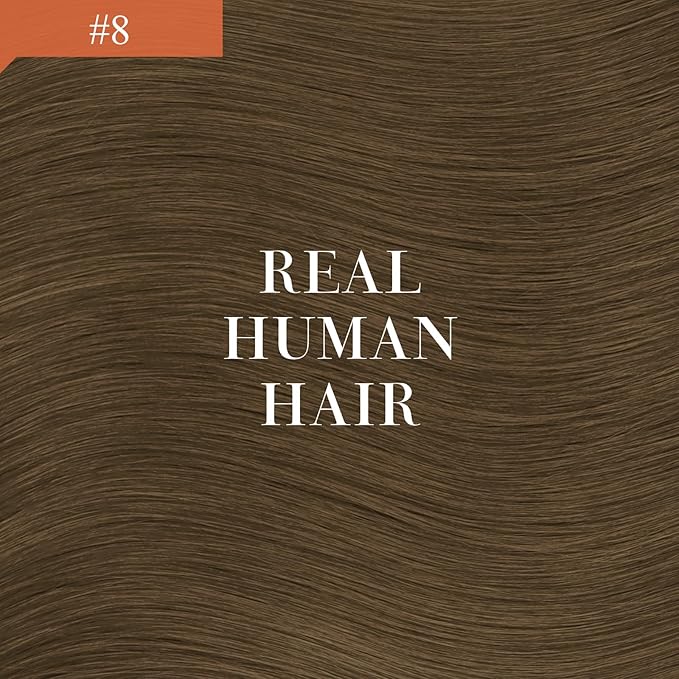 Ve Sunny Hair Extensions Ponytail Real Human Hair Wrap Around Clip in Ponytail Hair Extensions Straight Extensions Human Hair for Women Light Ash Brown 20inch 80G