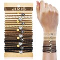 JIIRS 20PCS Boho Hair Ties,Elastic Bracelets,Elastic Hair Ties, Hair Bands For Ponytails,Ponytail Holder for Thick or Thin Hair,Boho Hair Bracelets No-Damage For Daily Life, Sport, Working(Set9)