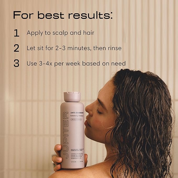 Jupiter Restoring Scalp Serum - Soothing Anti-Dandruff Serum for Men & Women for Flaky, Oily, & Dry Scalp - Restores Barrier and Reduces Breakage & Flakes - Color-Safe, Sulfate-Free, Paraben-Free