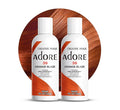 Adore Semi Permanent Hair Color (039 Orange Blaze) | Vegan & Cruelty-Free Orange Hair Dye | No Ammonia, No Peroxide, No Alcohol | 4 Fl Oz Each (Pack of 2)
